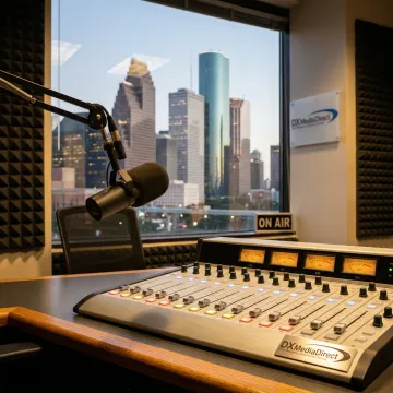 Radio advertising campaign in Houston