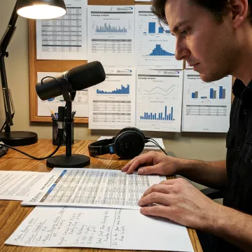 Radio advertising media planning workspace