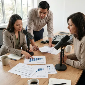 Radio advertising strategy team