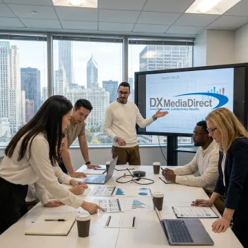 Marketing and advertising agency team in Chicago