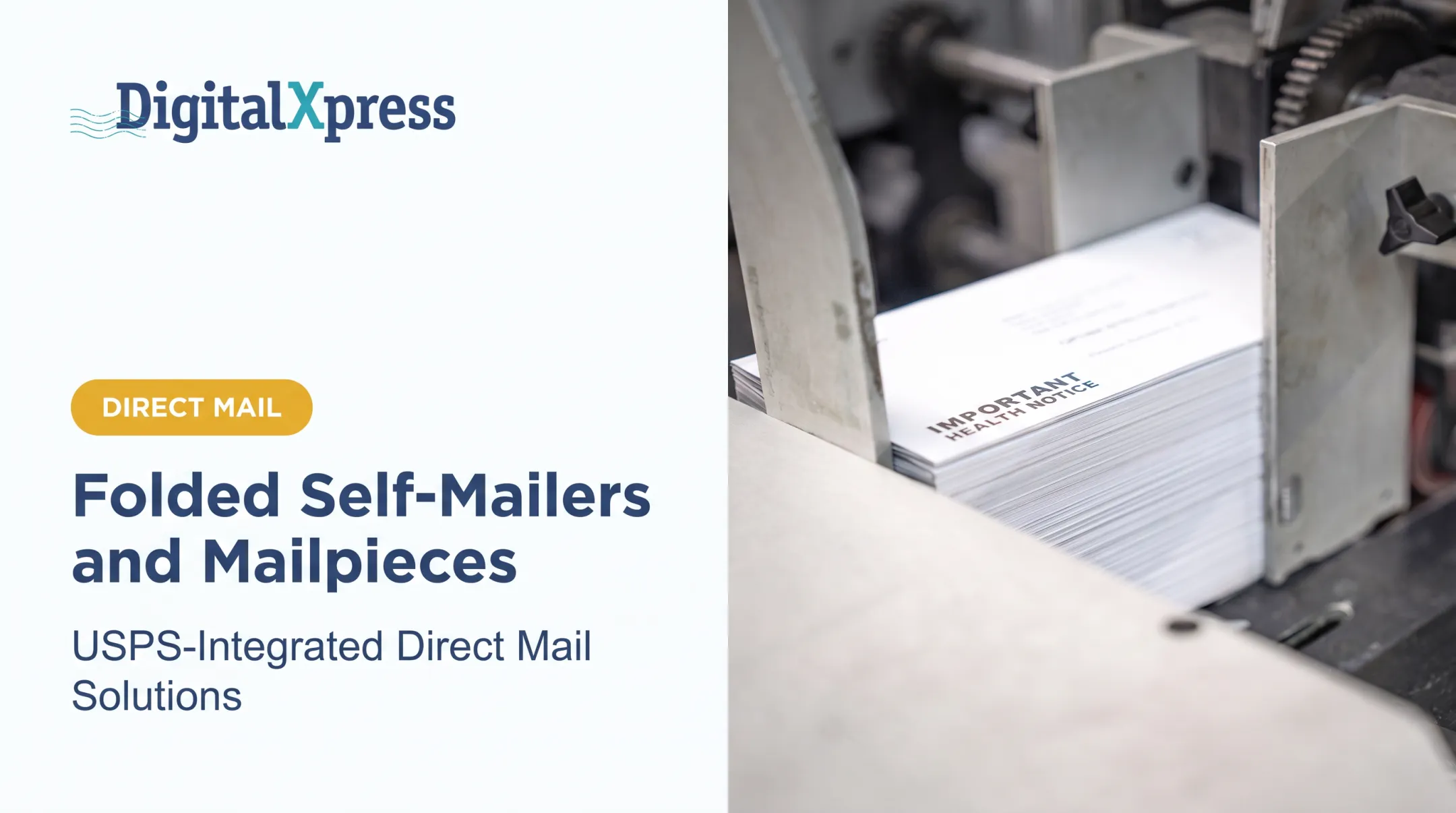 Folded Self-Mailers and Mailpieces
