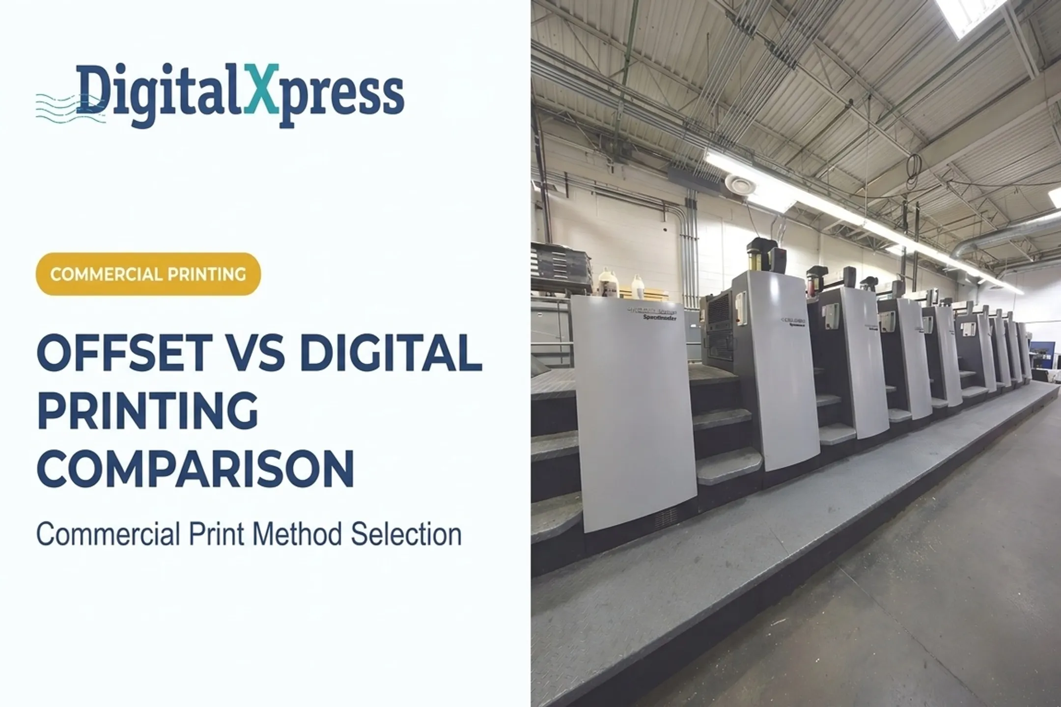 Offset vs Digital Printing Comparison
