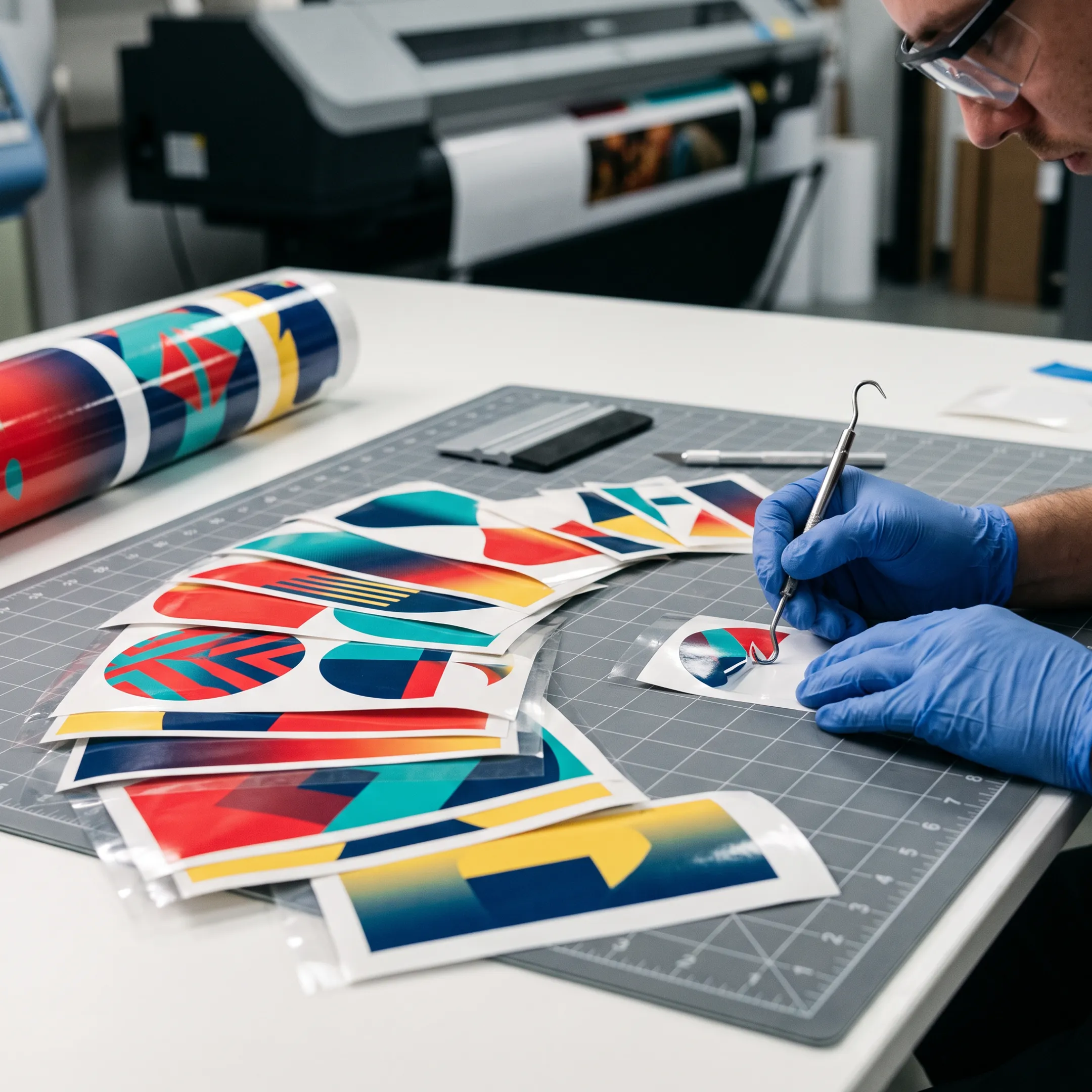 Custom Printed Vinyl Stickers and Decals