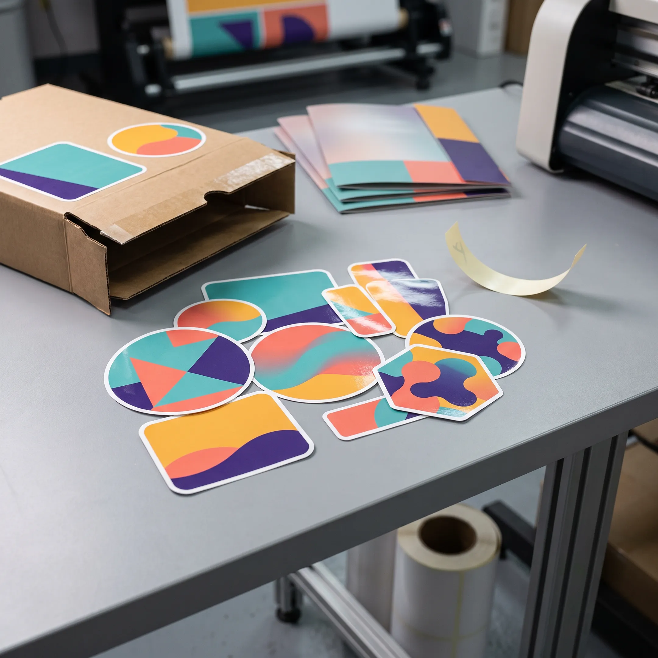 Custom Stickers: Labels and Printing