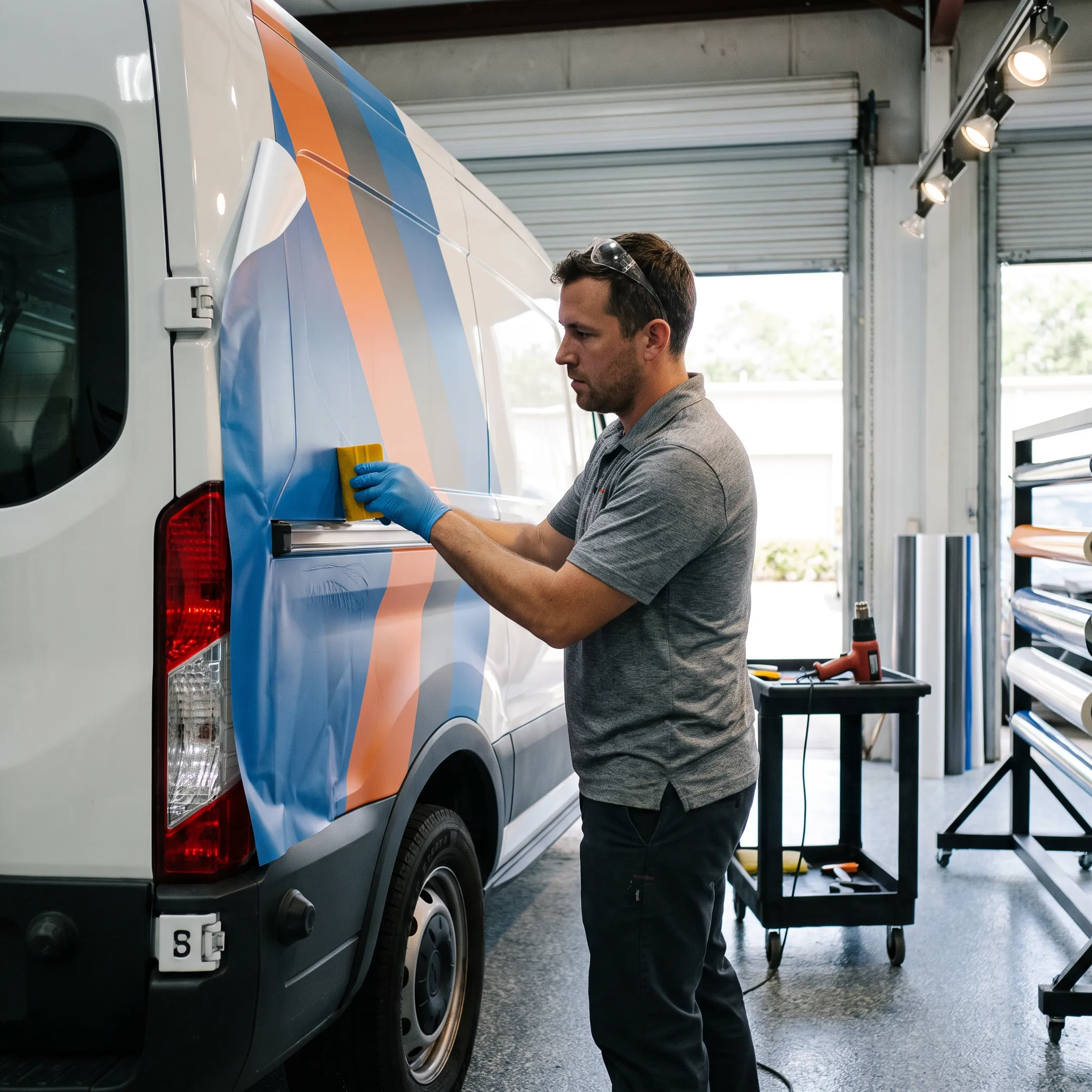 Custom Ford Transit Van Wraps and Graphics