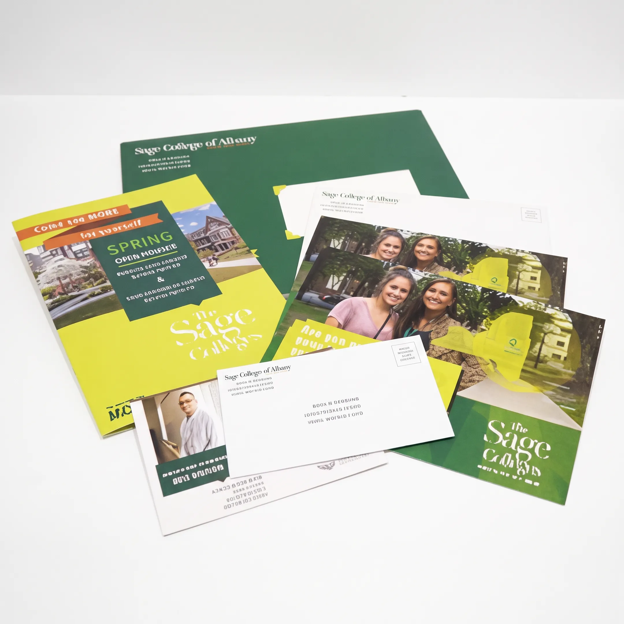 Personalized direct mail campaign being prepared for USPS distribution