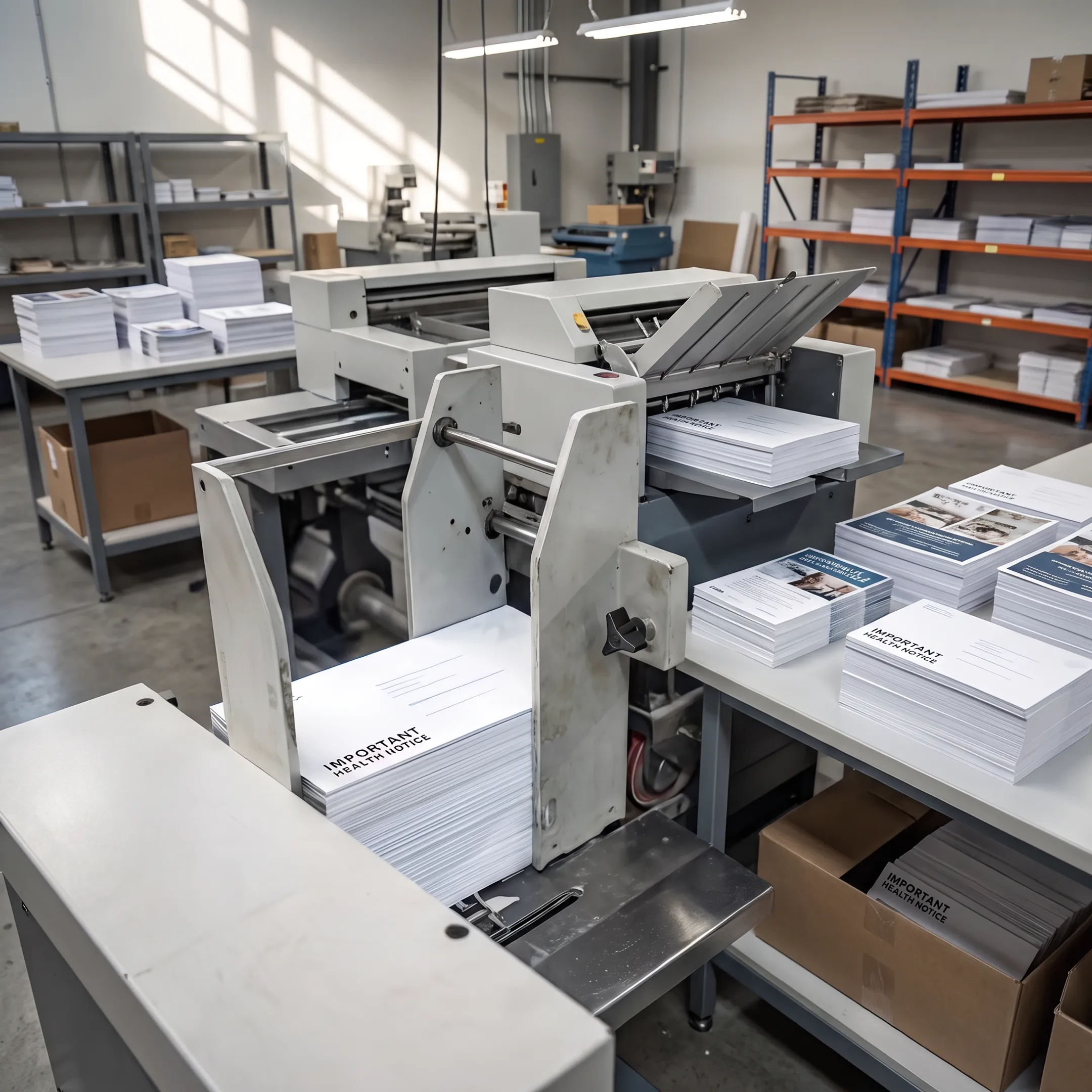 Integrated print and mailing production workflow