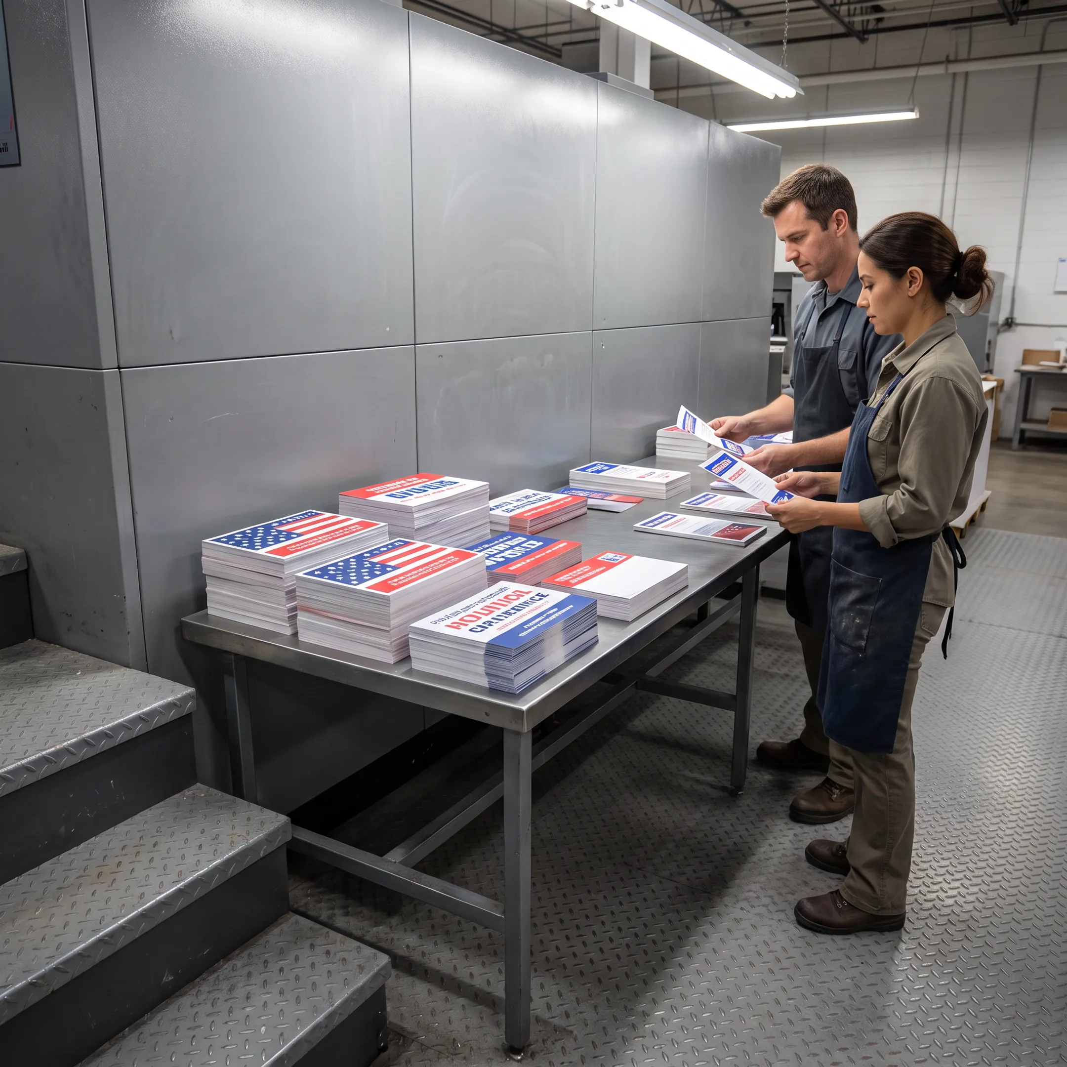 Political Campaign Mailers and Postcards