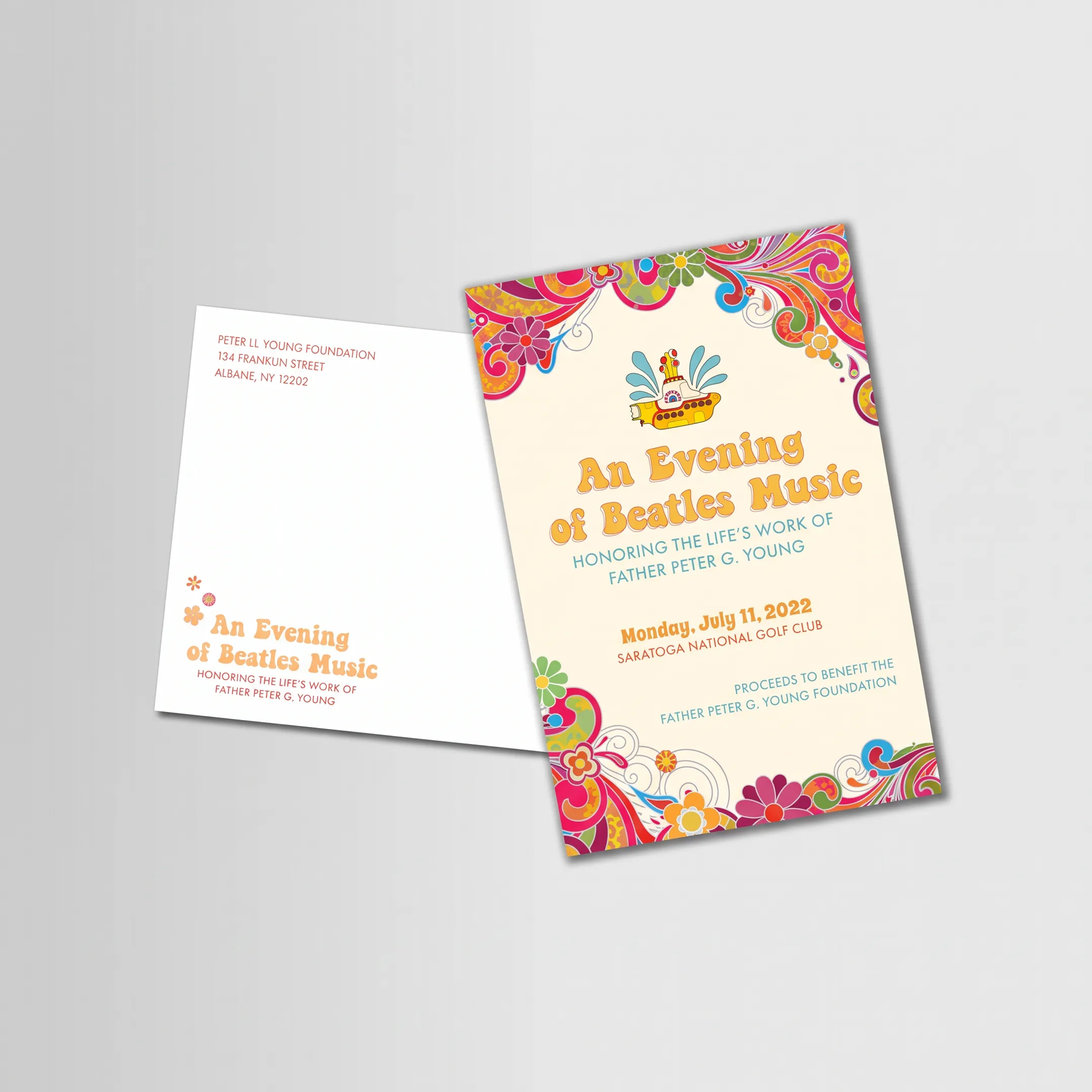Custom brochure proofs reviewed beside printed materials