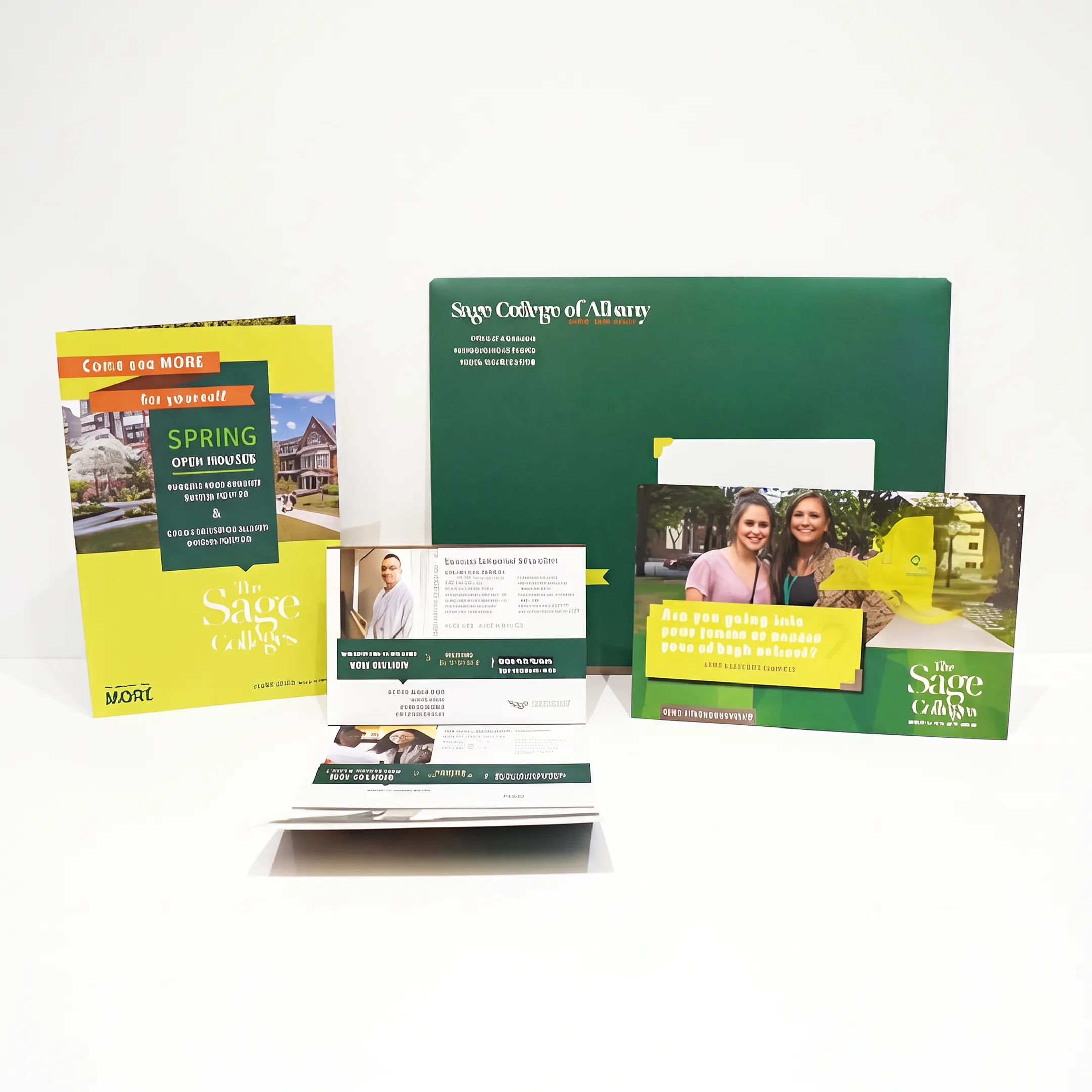 Personalized direct mail pieces organized for campaign fulfillment