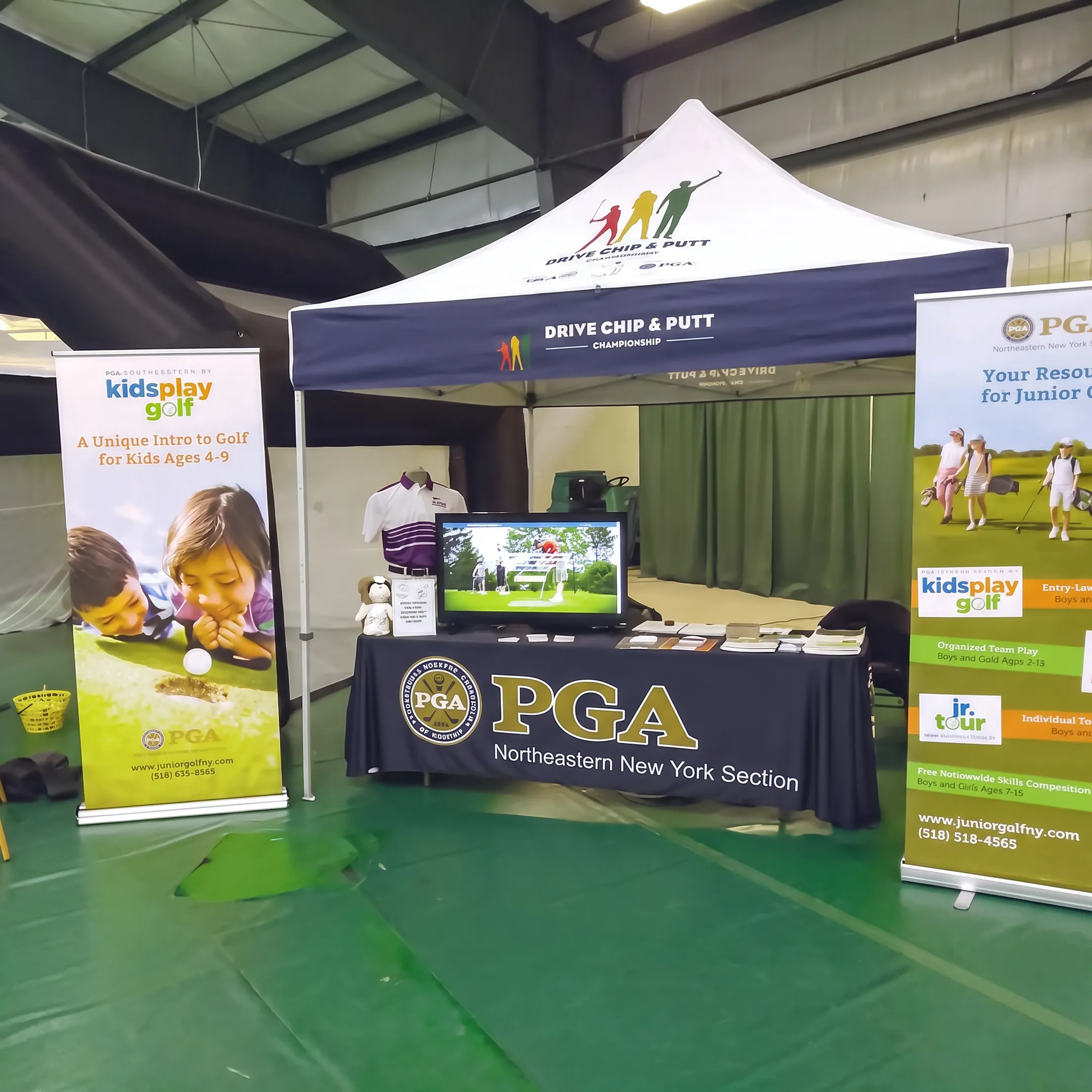 Printed marketing materials and large-format graphics prepared by Digital XPress