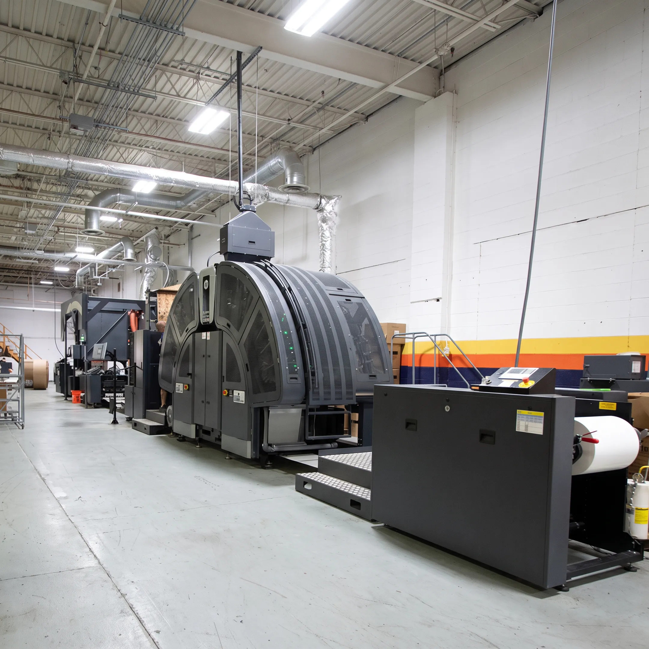 Automated direct mail production with personalized printed mail pieces and mailing equipment