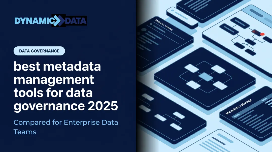 best metadata management tools for data governance 2025
