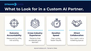 Four qualities of an effective custom AI development partner evaluation framework