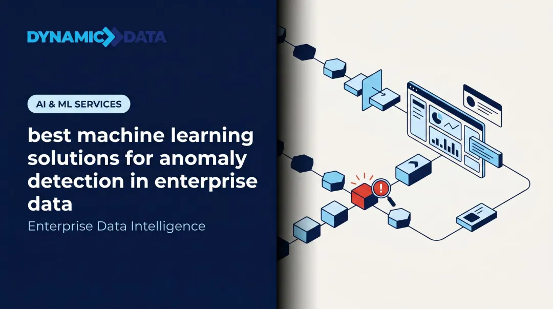 best machine learning solutions for anomaly detection in enterprise data