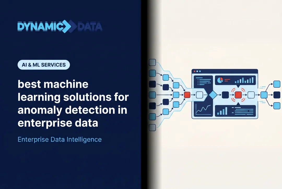 best machine learning solutions for anomaly detection in enterprise data