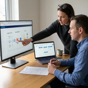 Consultants planning a scalable data architecture
