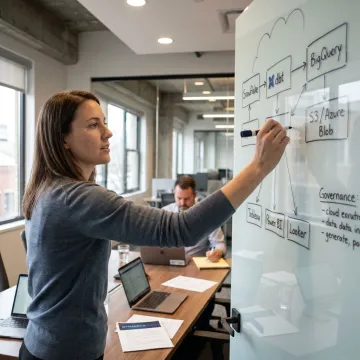 Cloud data warehouse consulting process