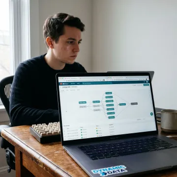 Analytics engineer reviewing dbt Cloud models