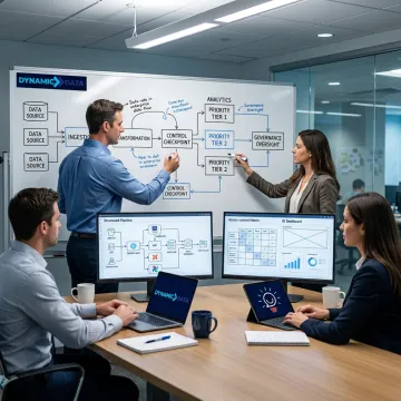 Consultants planning enterprise AI governance framework