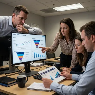 Predictive analytics dashboard and planning session