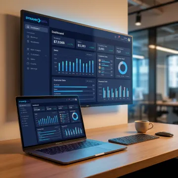 Financial analytics dashboard and forecasting model