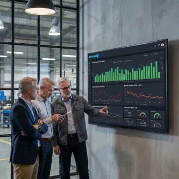 Automotive data science dashboard in a manufacturing environment