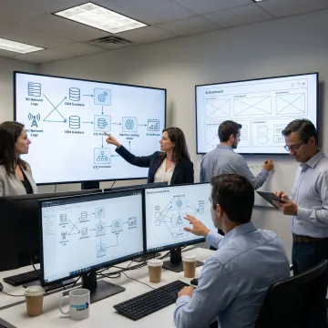 AI development workflow for telecom data systems