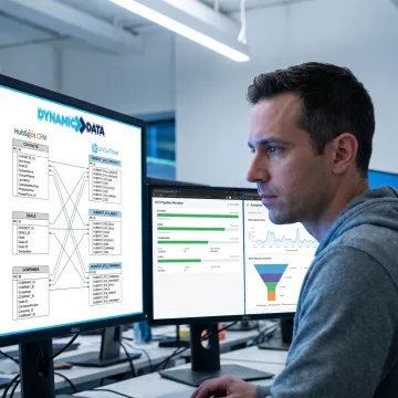 Engineer planning a HubSpot to Snowflake data pipeline