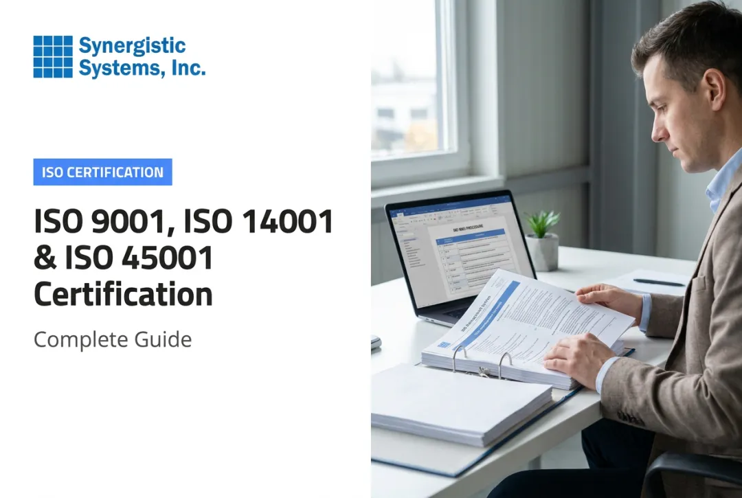 ISO 9001, ISO 14001 & ISO 45001 Certification: Complete Guide