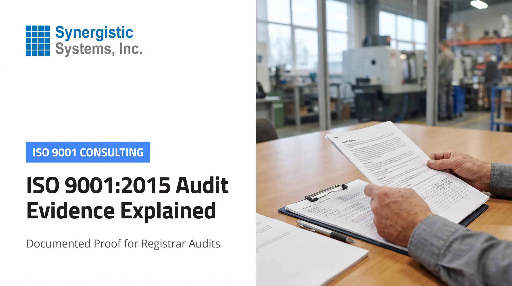 ISO 9001:2015 Audit Evidence Explained