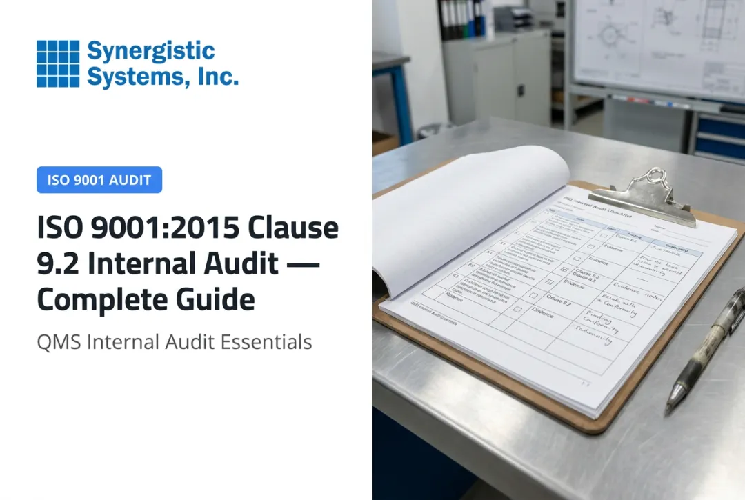 ISO 9001:2015 Clause 9.2 Internal Audit — Complete Guide
