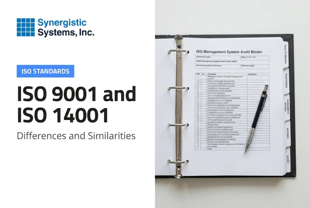 ISO 9001 and ISO 14001: Differences and Similarities