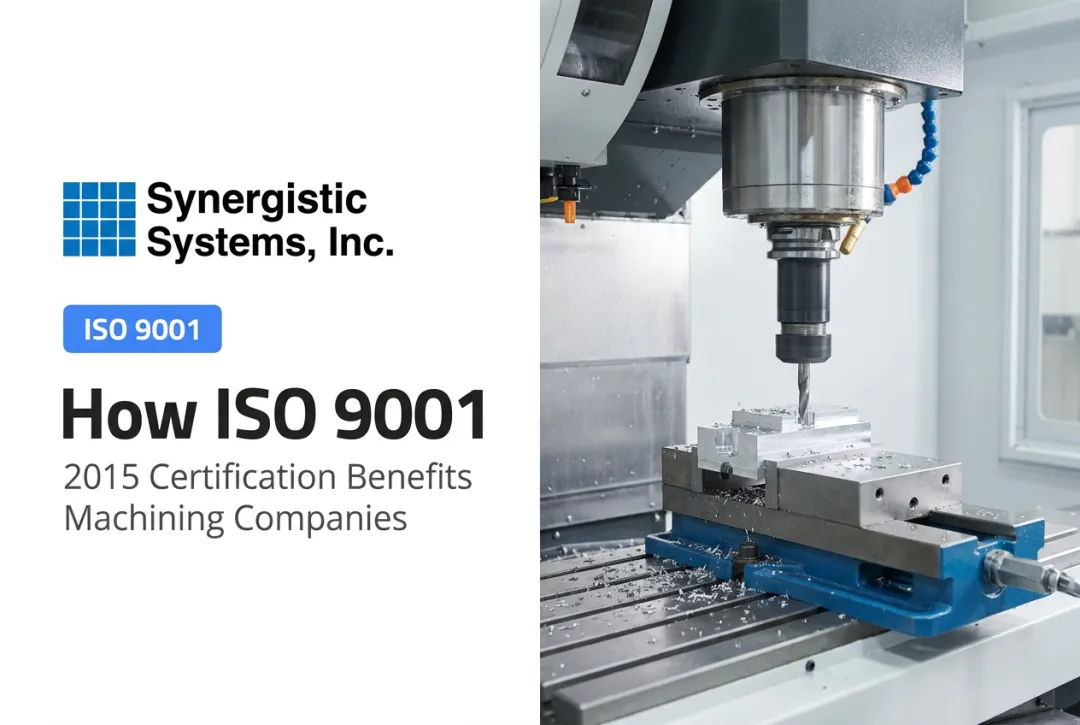 How ISO 9001:2015 Certification Benefits Machining Companies