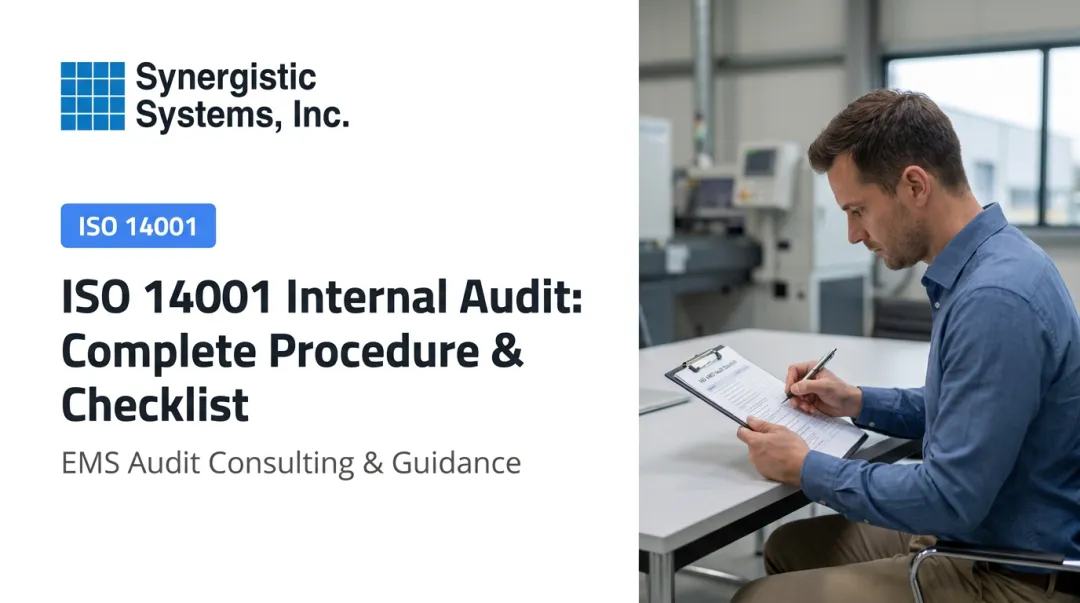 ISO 14001 Internal Audit: Complete Procedure & Checklist