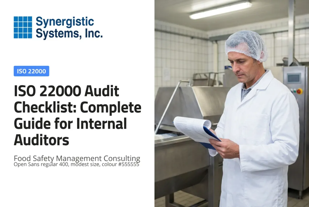ISO 22000 Audit Checklist: Complete Guide for Internal Auditors