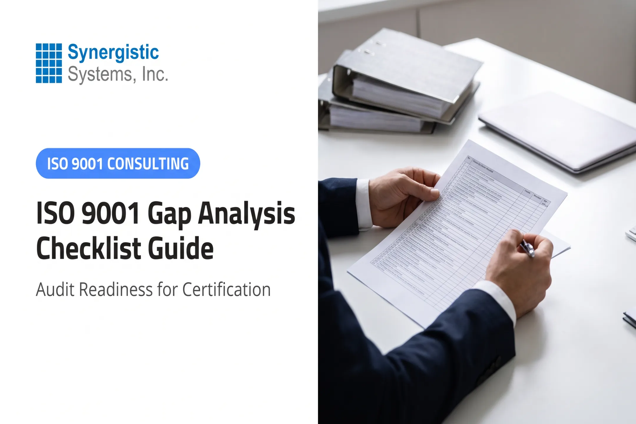 ISO 9001 Gap Analysis Checklist Guide
