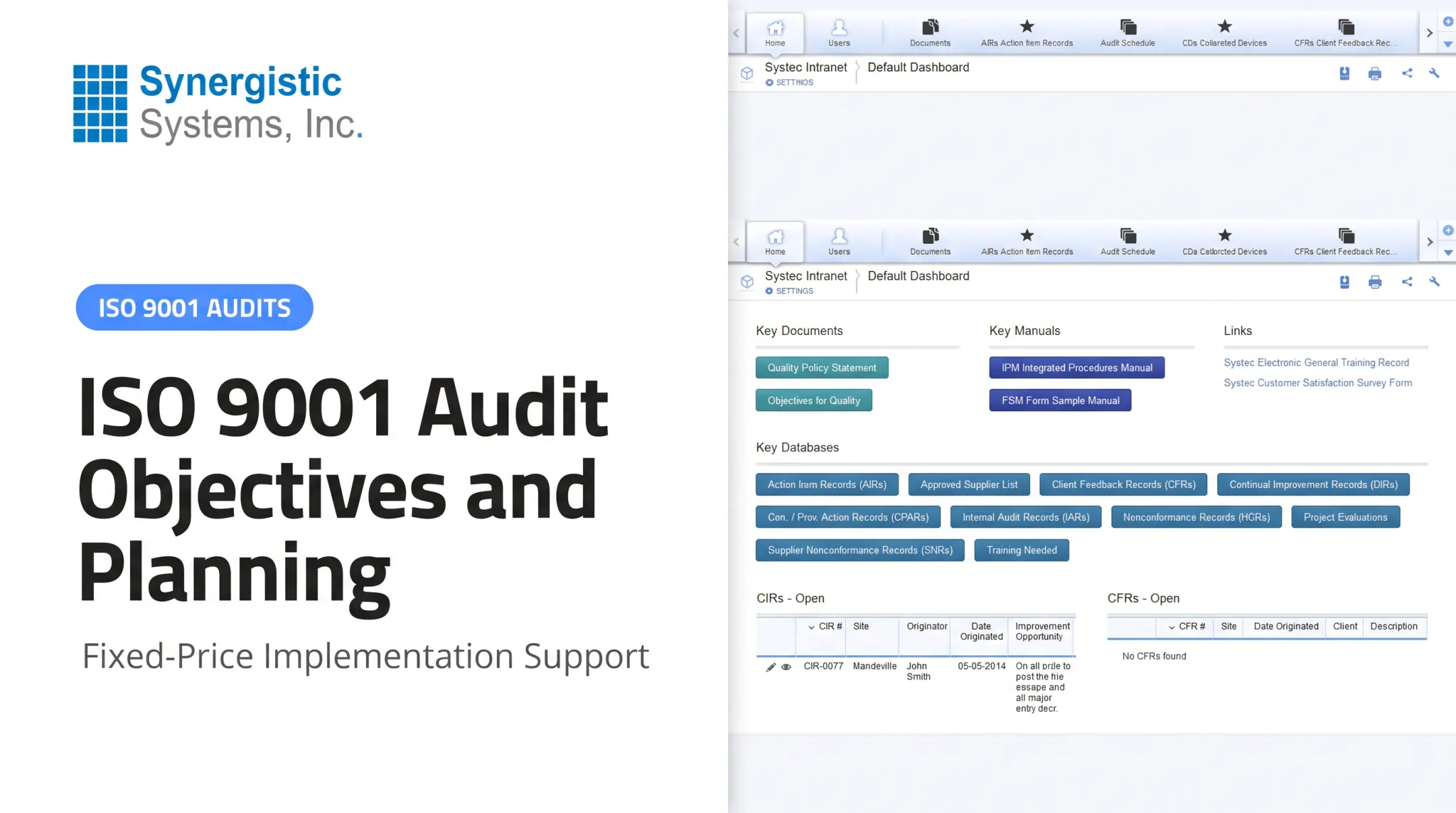 ISO 9001 Audit Objectives and Planning