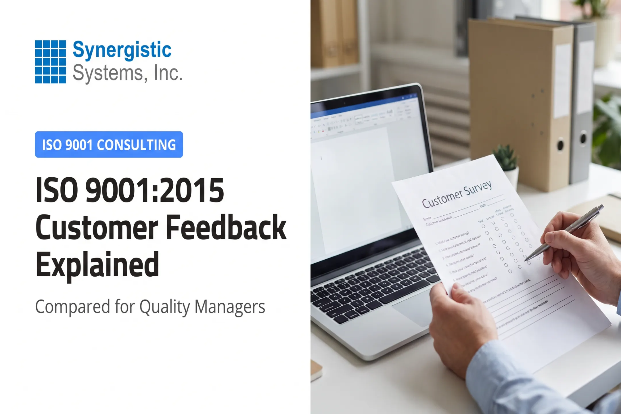 ISO 9001:2015 Customer Feedback Explained