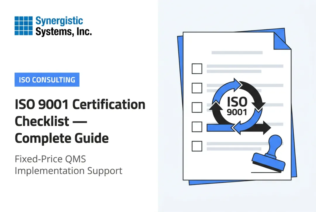 ISO 9001 Certification Checklist — Complete Guide