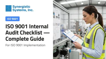 ISO 9001 Internal Audit Checklist — Complete Guide