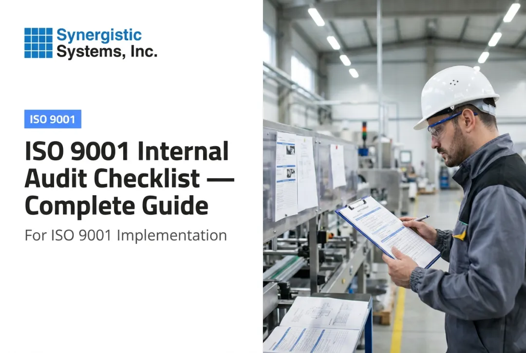 ISO 9001 Internal Audit Checklist — Complete Guide
