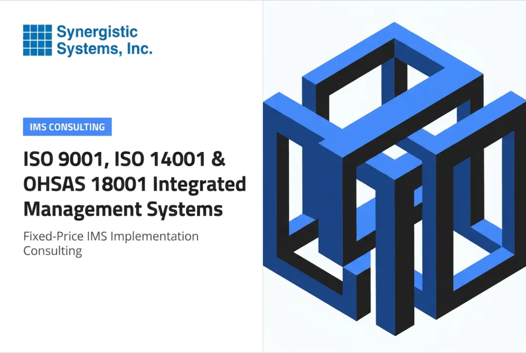 ISO 9001, ISO 14001 & OHSAS 18001 Integrated Management Systems