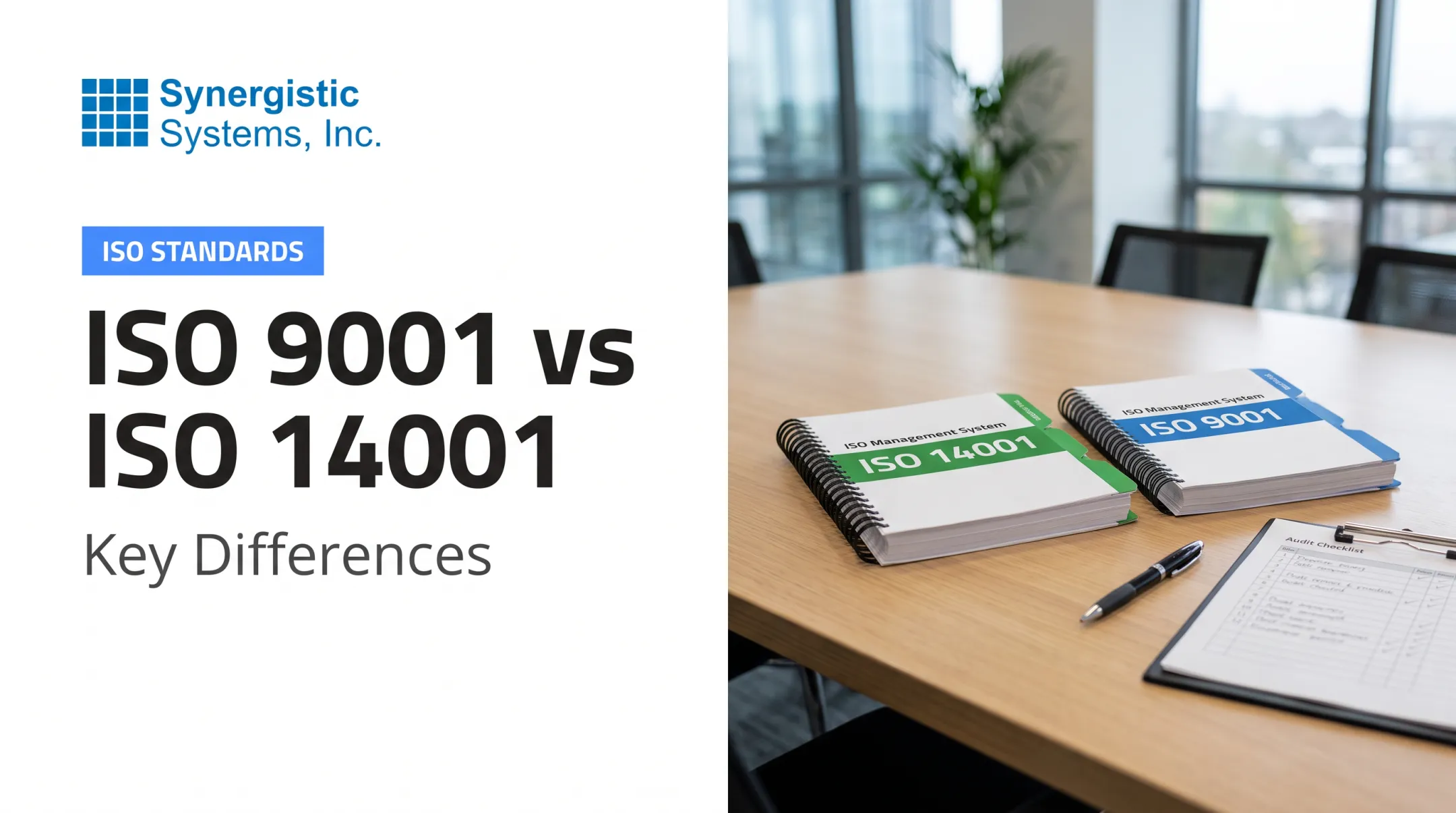 ISO 9001 vs ISO 14001: Key Differences