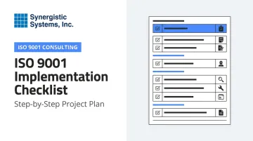 ISO 9001 Implementation Checklist: Step-by-Step Project Plan