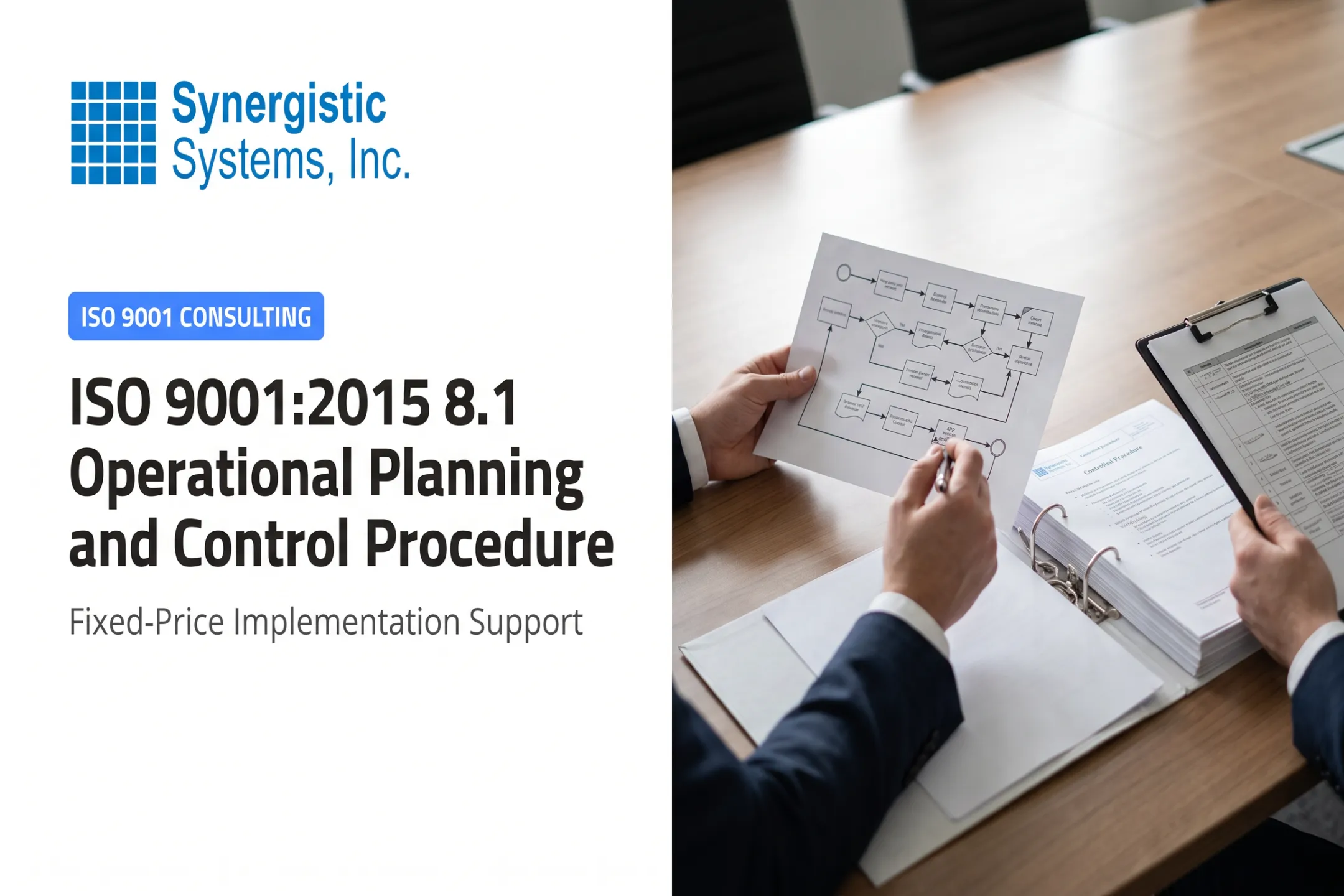 ISO 9001:2015 8.1 Operational Planning and Control Procedure