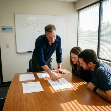ISO consultant mapping EMS implementation process