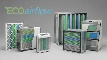 ECOairflow Electronic Polarization Technology filter product lineup residential and commercial models
