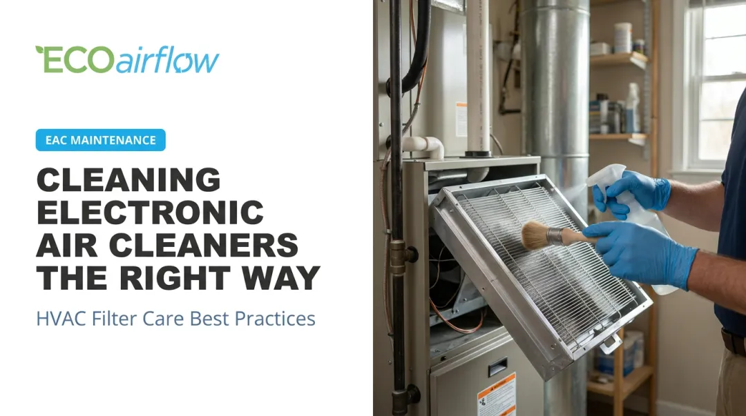 Cleaning Electronic Air Cleaners the Right Way