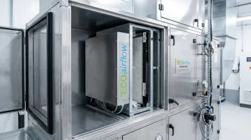 ECOairflow M-Series Hybrid electronic air filter unit for healthcare HVAC systems